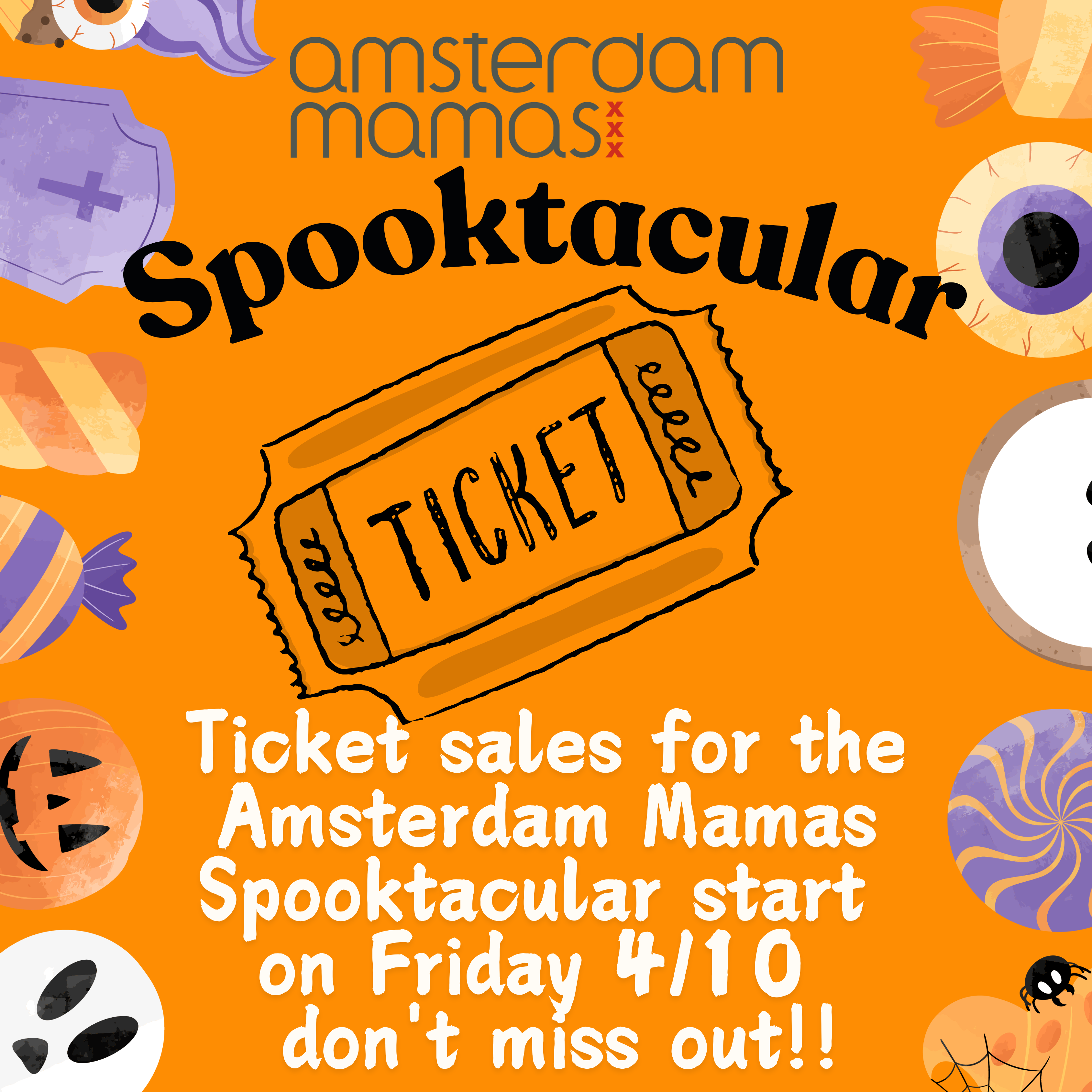Spooktacular parade - Amsterdam Mamas — Children's park Tweede Weteringplantsoen, Amsterdam